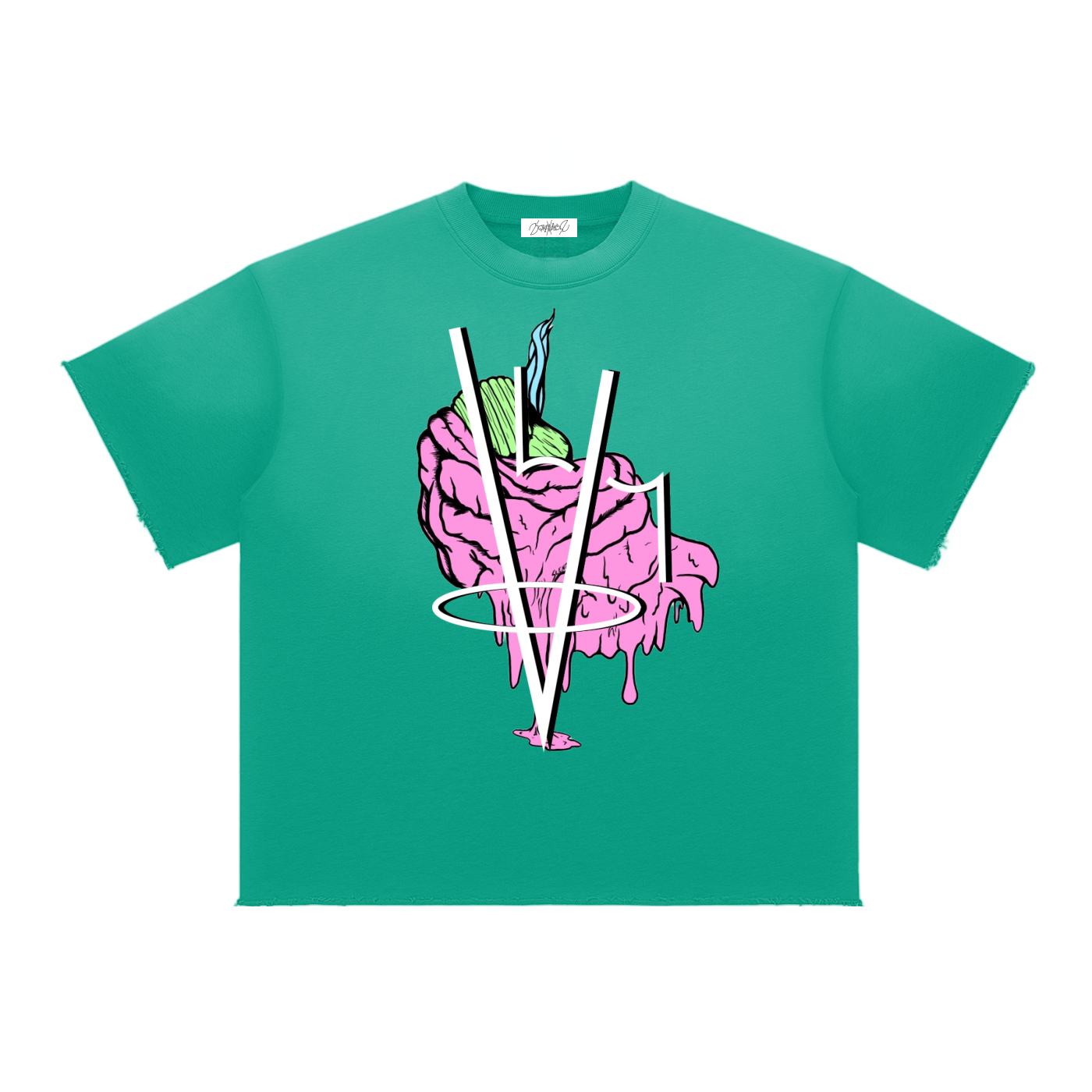 Neighborhood's Sun Fade Raw Edge T-Shirt