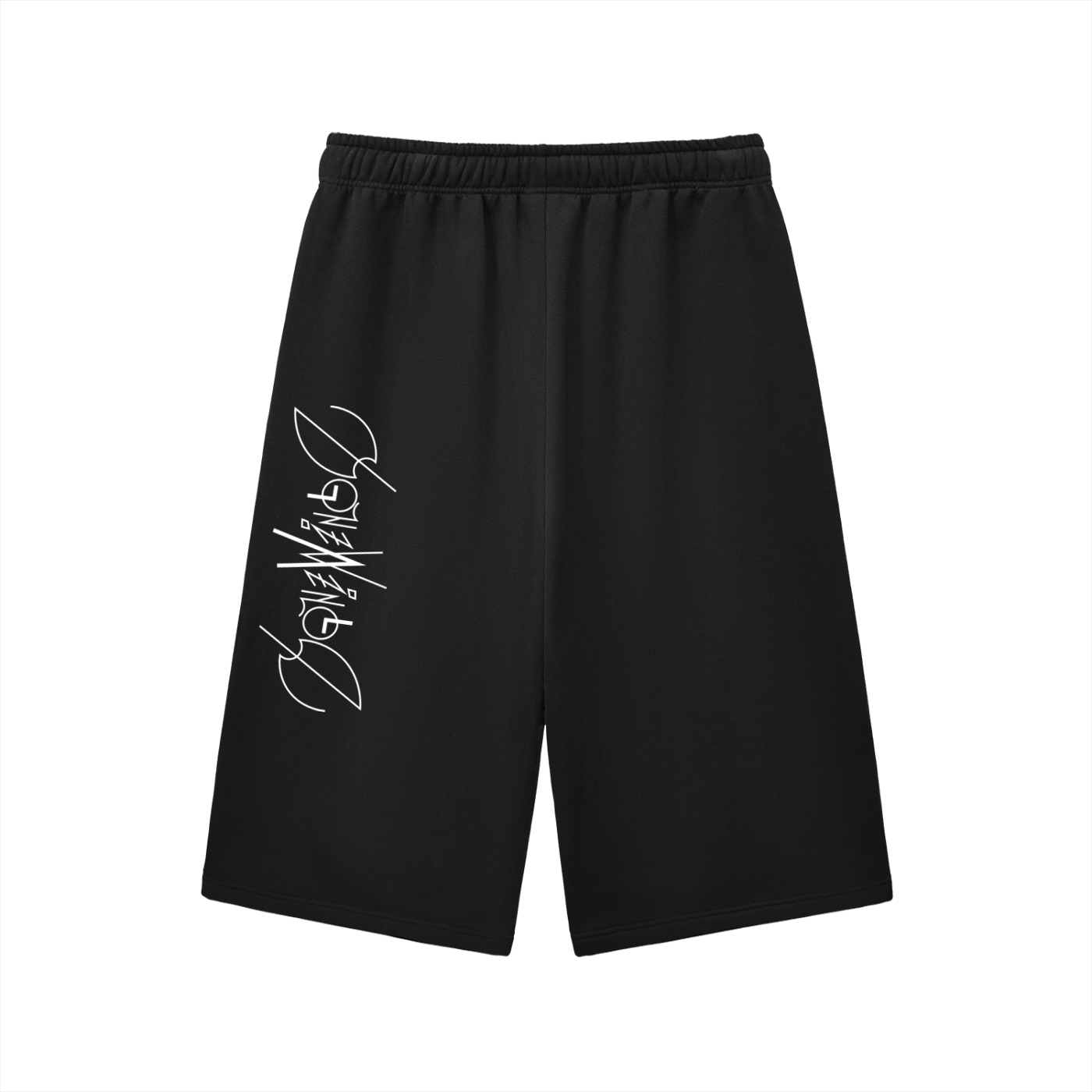 Yonzville's Relaxed Drawstring Three-quarter Sweatpants