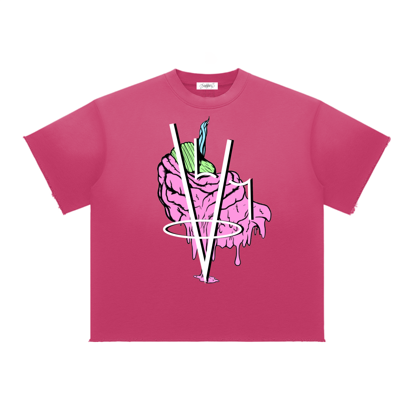 Neighborhood's Sun Fade Raw Edge T-Shirt