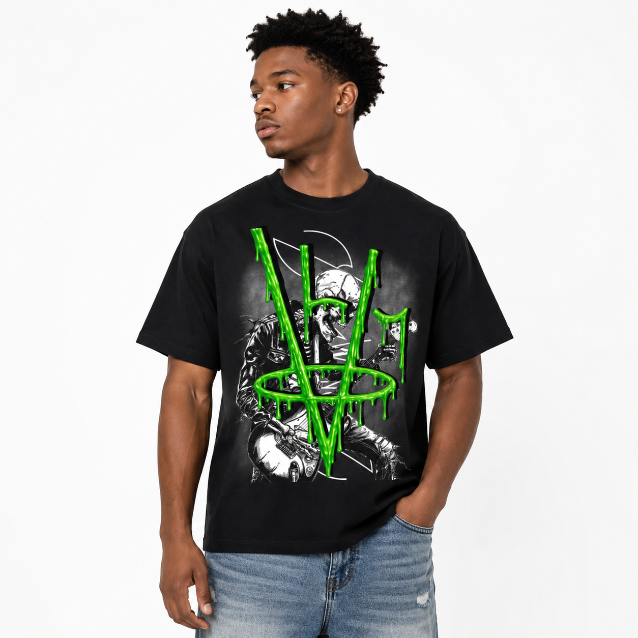 Yonzville's Square Patch Washed T-Shirt