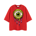 Yonz Slime Ball Heavyweight Mineral Wash Boxy T-Shirt