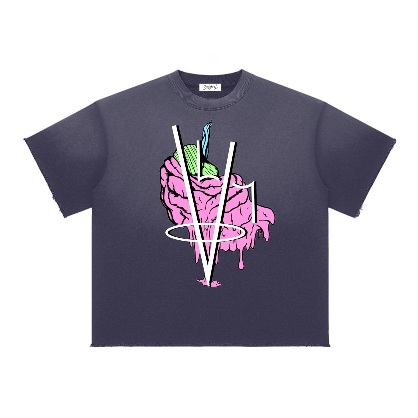 Neighborhood's Sun Fade Raw Edge T-Shirt