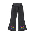 Neighborhood's Vintage Washed Flared Fleece Pants